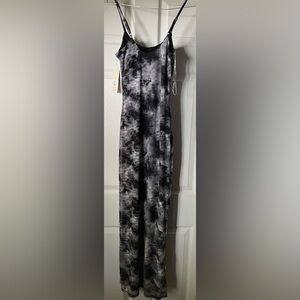 No Boundaries Sleeveless Mesh Maxi Dress